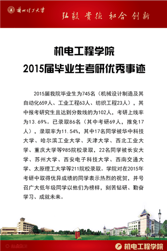 2015年考研光荣榜